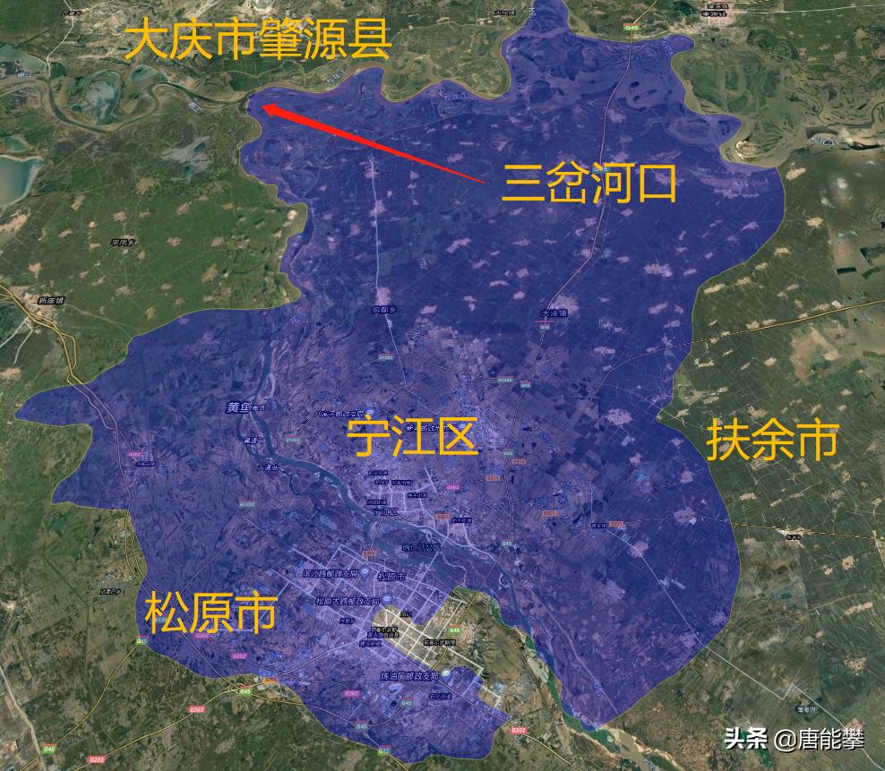 松原市宁江区地理位置,吉林松原宁江和扶余的区别