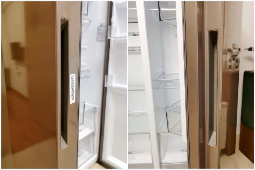 海尔538升无霜变频对开门超薄冰箱,海尔冰箱bcd-541怎么调节冷藏温度