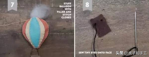 幼儿园气球手工贴画,创意手工气球印画