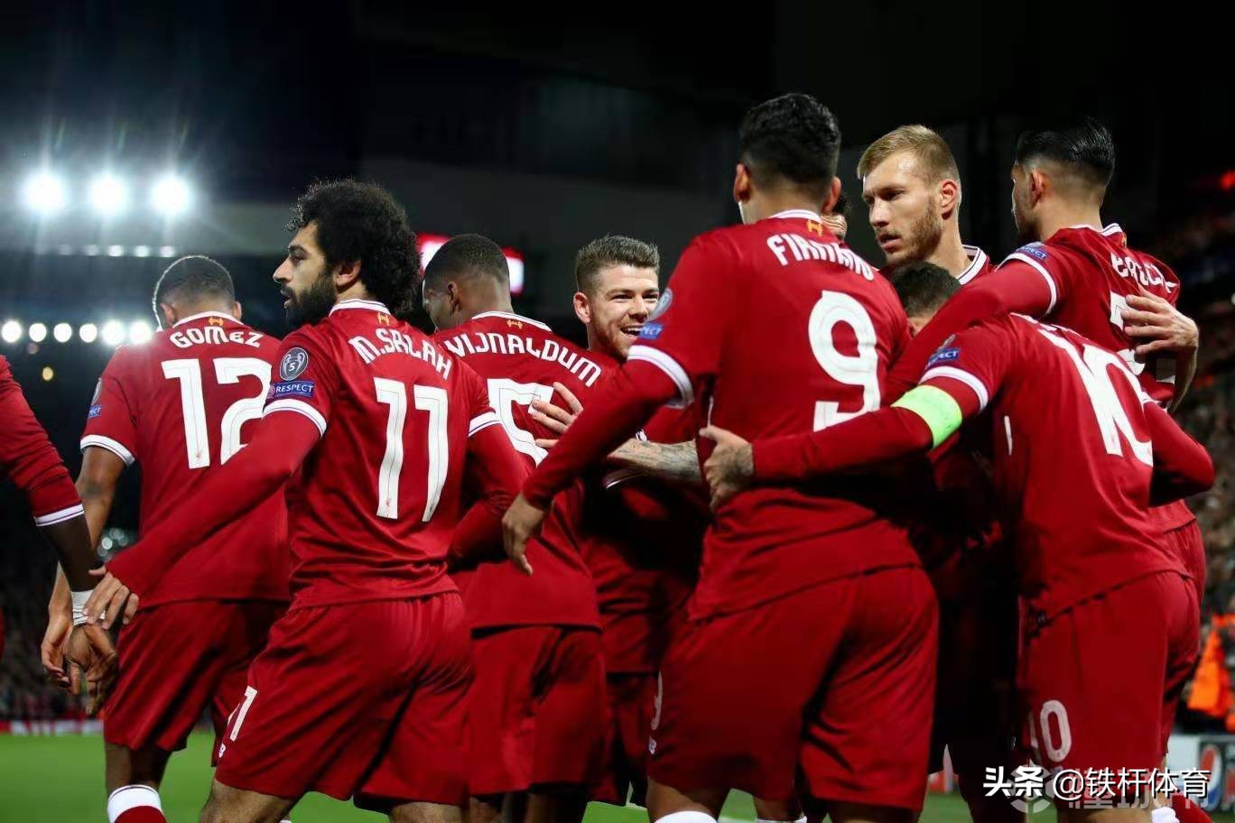 2017-2018赛季利物浦队签球衣