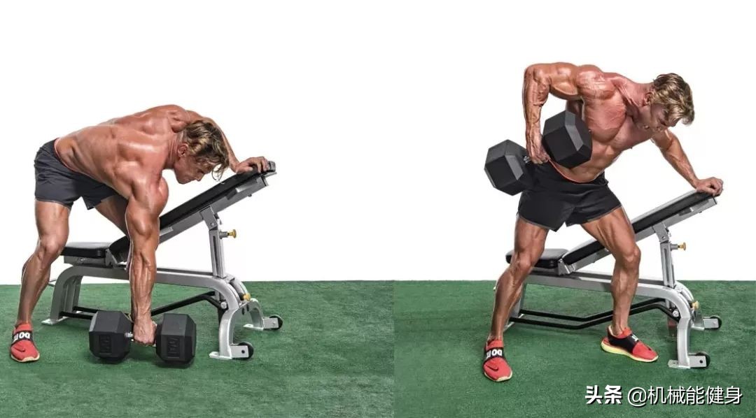 单手俯身划船练背部哪里有感觉,如何练习划船动作