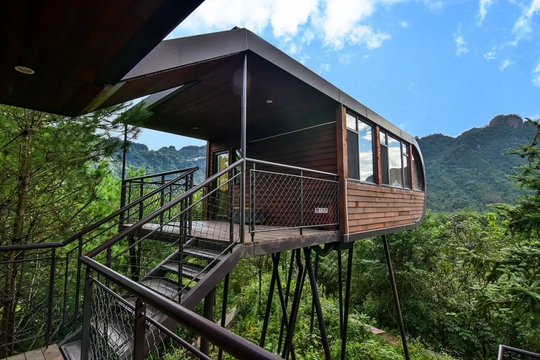 特色树屋民宿度假屋设计方案,很有创意的木屋