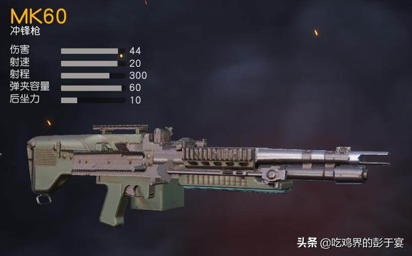 吃鸡新枪没有后坐力,吃鸡什么枪后坐力小且伤害大