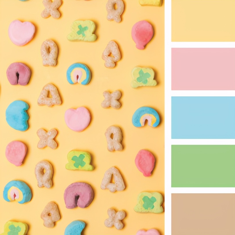 最佳紫色配色,柔和颜色搭配表及效果图片