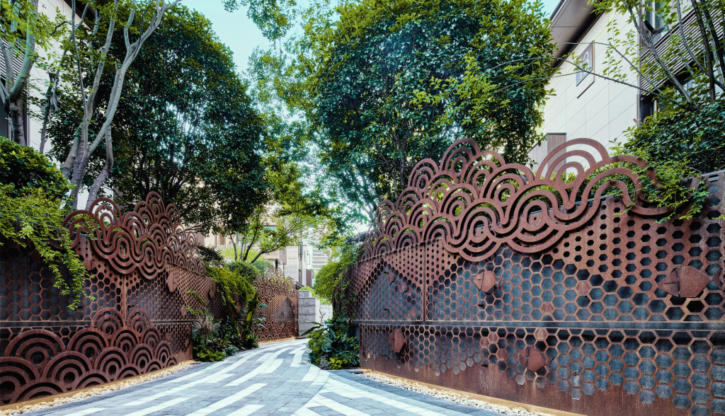 锈蚀耐候钢板表面需要处理么,耐候钢板在景观中的应用