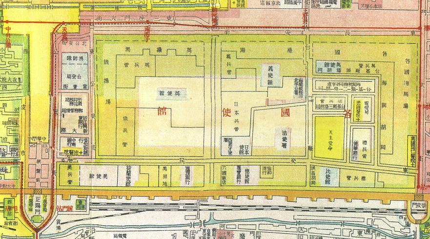 北京最长的胡同,东交民巷离北京老胡同距离