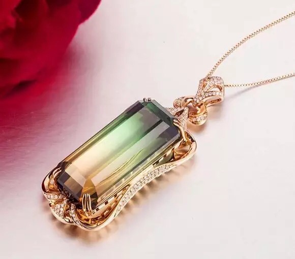 碧玺戒指和珠子区别,网上的碧玺戒指为什么很便宜