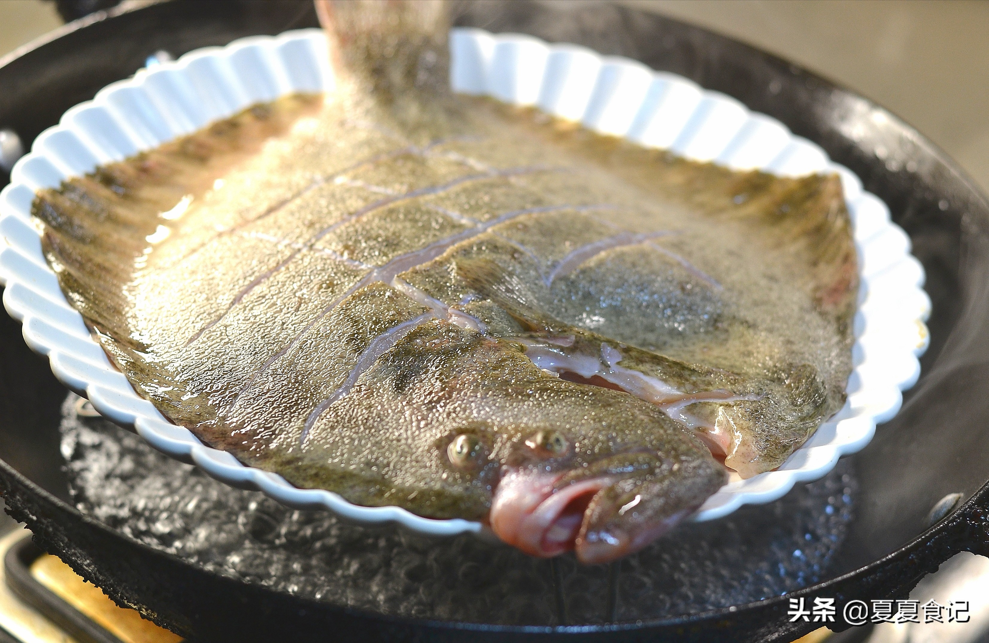 上海口味清蒸多宝鱼,粤式清蒸多宝鱼