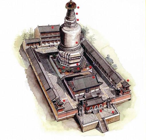 十大名胜古迹山西五台山,山西五台山风景秀丽建筑精巧