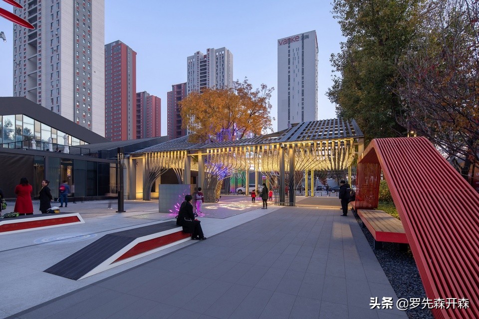 长春万科城三期装修效果图,万科蓝山社区效果图