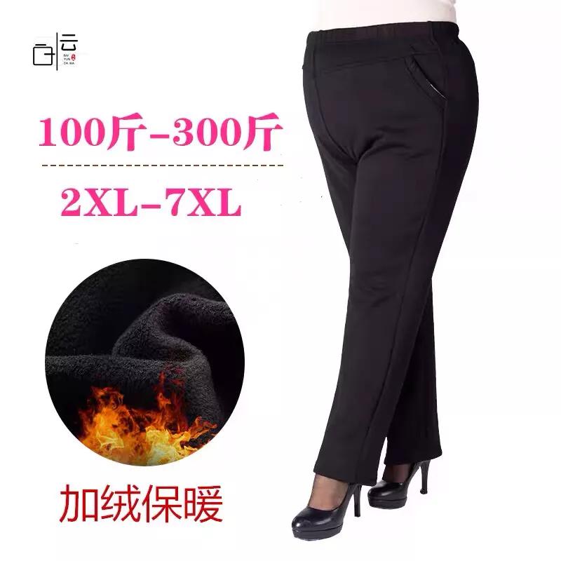 200斤可以穿的大码女裤，胖妞也可以有合适的尺码