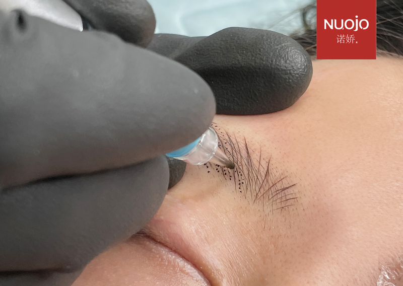 诺娇纹绣产品生产厂家,纹绣机器如何快速上色眉毛