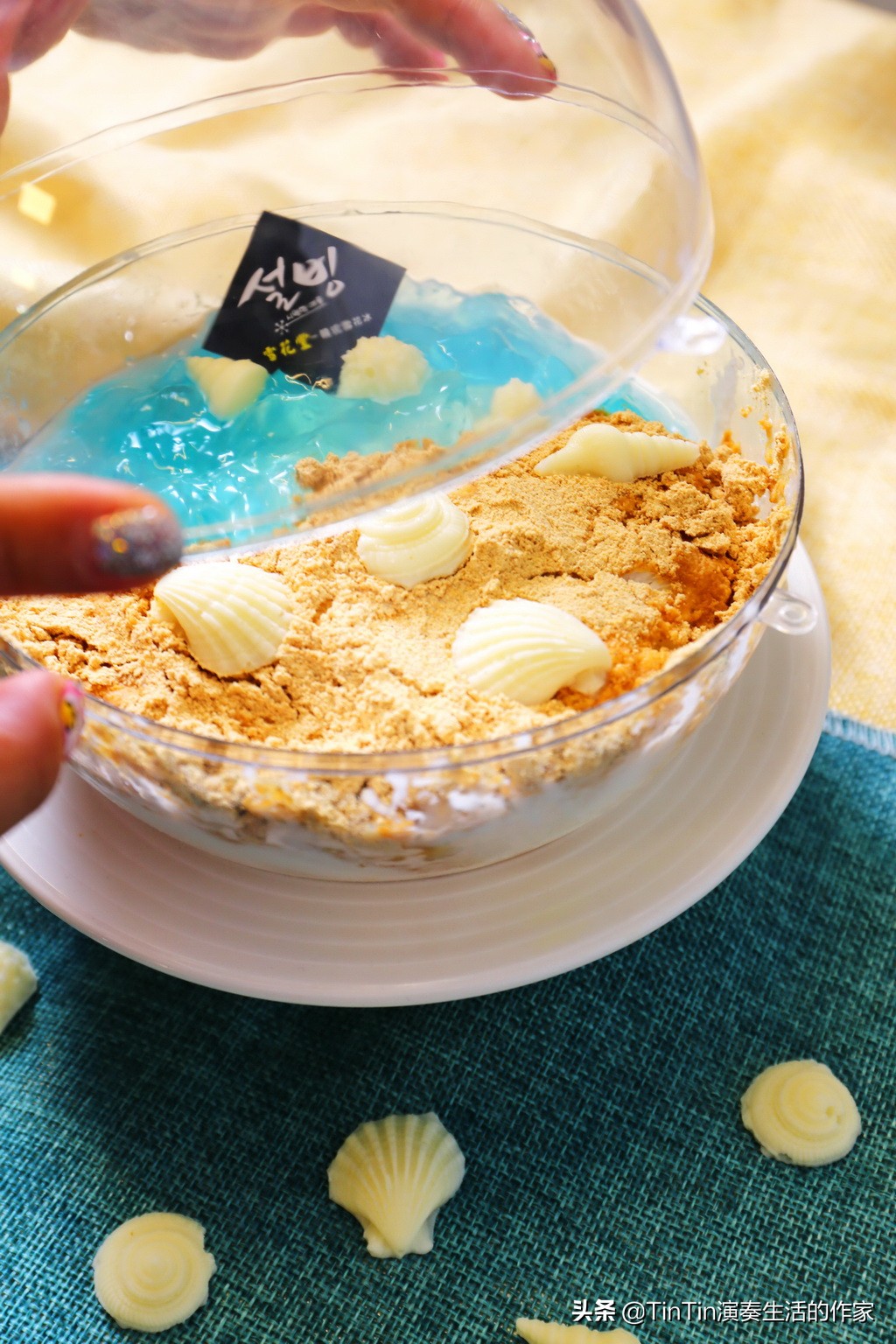 正宗韩式雪花冰,日式雪花冰和韩式雪花冰