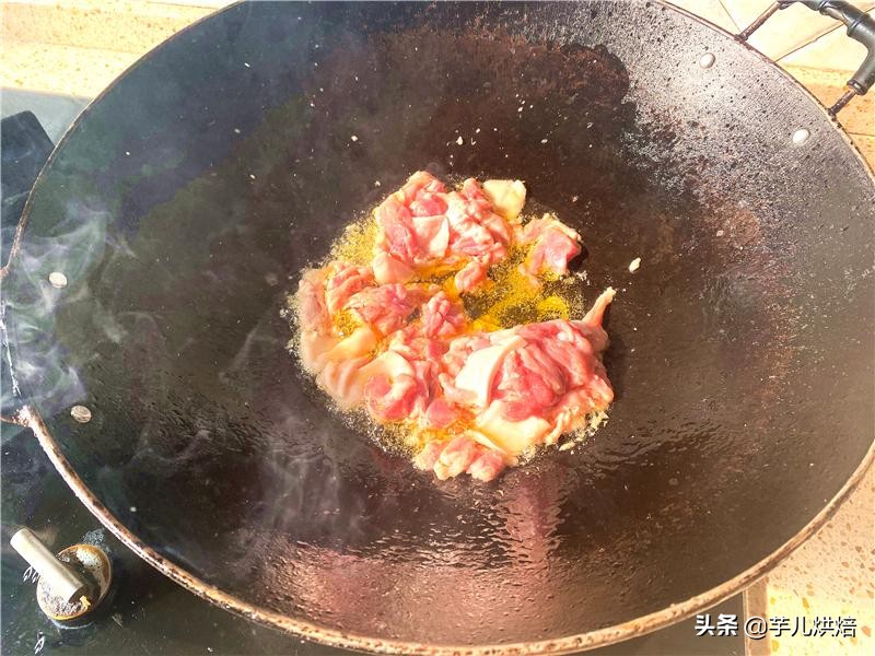 平菇肉片家常做法,平菇肉片做法教程