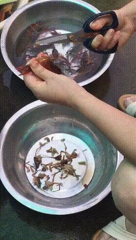 清理小龙虾只留虾尾,小龙虾怎么清理最好吃视频