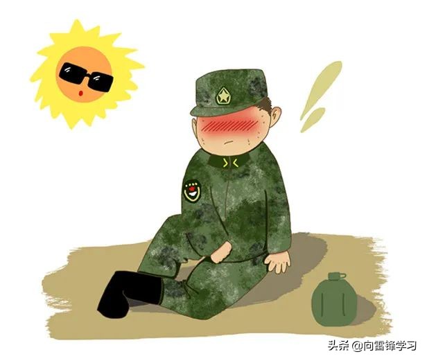 手绘丨野外驻训安全秘籍来袭,快快收藏!