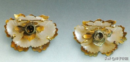 明代金镶嵌玉头饰,明代金镶玉麒麟图片大全