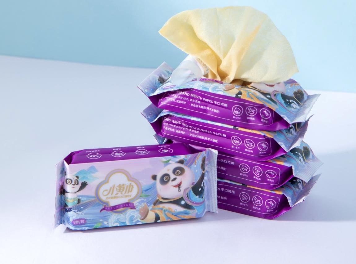 中卫安权威认证,爱善天使医护级小黄巾婴幼儿手口湿巾即将上市
