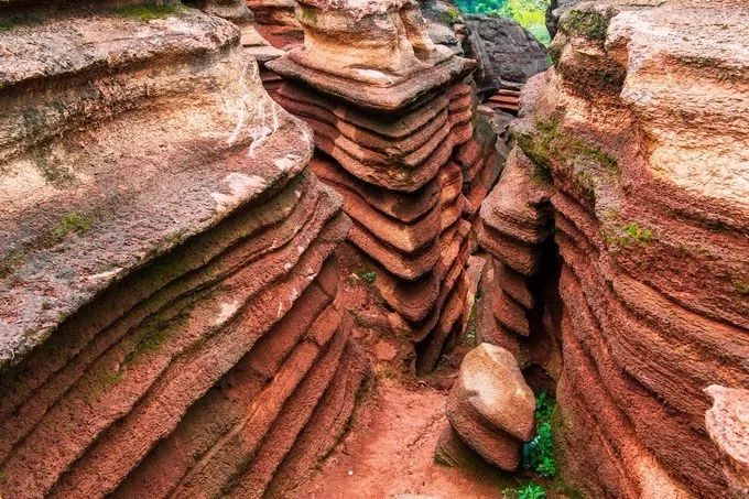 重庆酉阳酉水河风景,重庆酉阳官清乡石板村风景