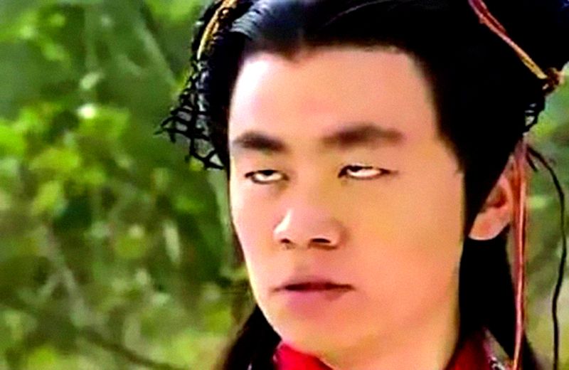 徐锦江光头造型福星高照猪八戒,洪金宝古装造型