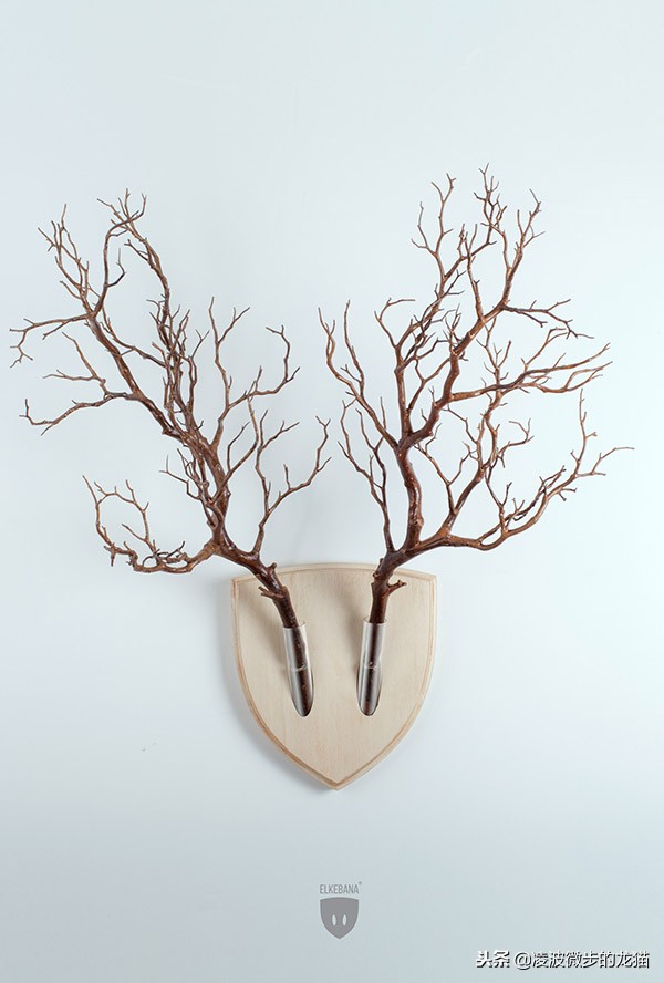 创意干花装饰小花瓶,创意花瓶加花