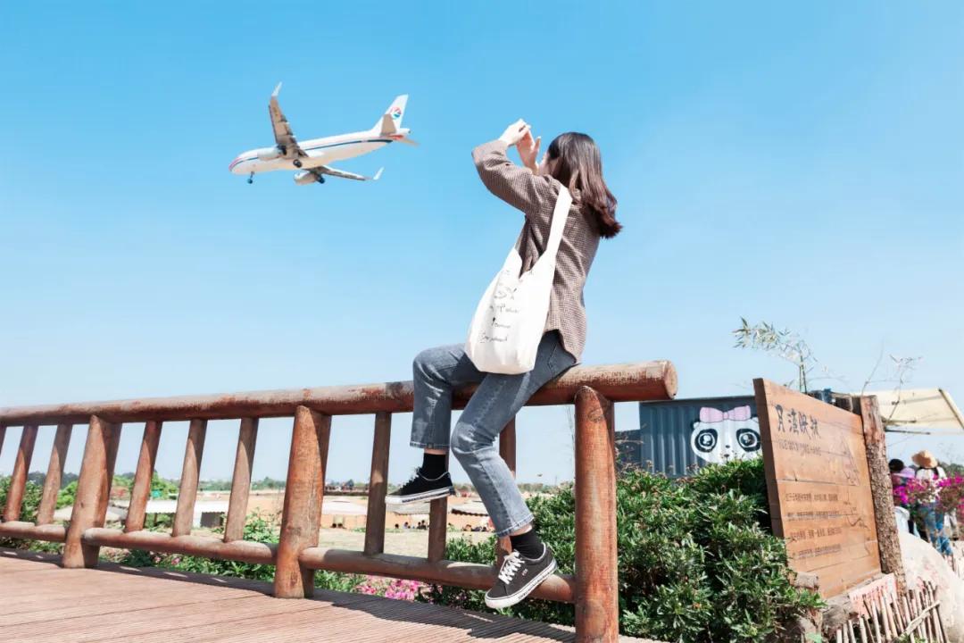 在空港花田里怎么拍照好看,每张都是屏保