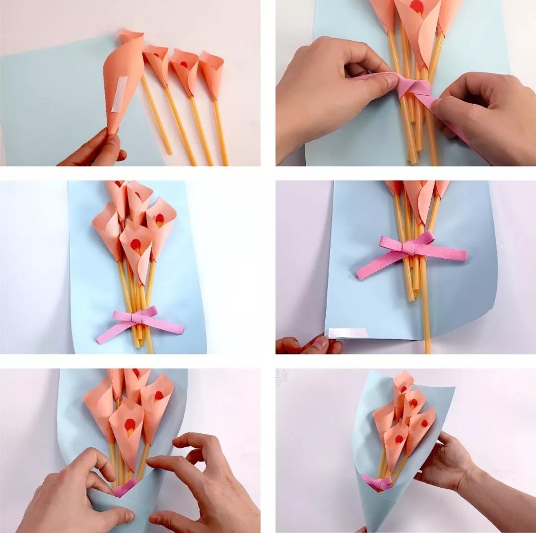 母亲节手工礼物爱心立体贺卡,母亲节送妈妈的手工折纸礼物贺卡