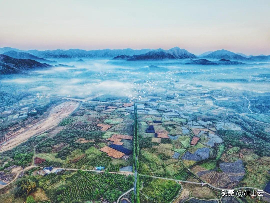 中国最美景区安徽黄山,黄山区甘棠最美乡村