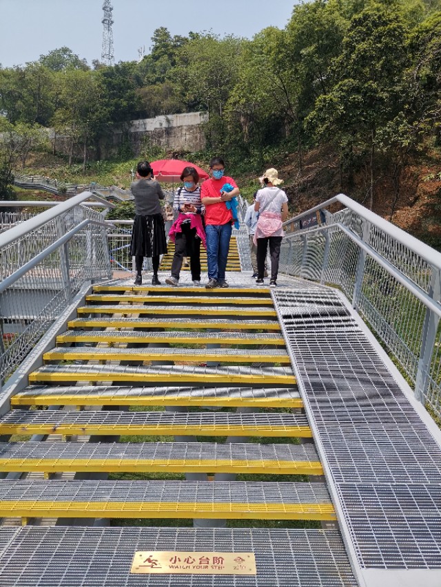 白云山云道起点和终点,白云山云道导览图