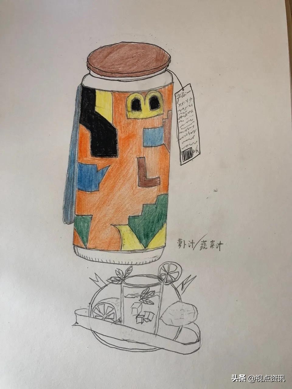 彩色的梦美术画,彩色的梦书法作品