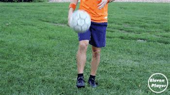 足球颠球片段式教学教案全册,颠球的几个要素