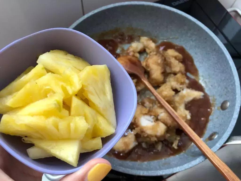 酸甜菠萝龙嘴鱼,番茄菠萝龙利鱼