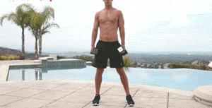 一个哑铃怎么练全身,一副小哑铃在家练遍全身