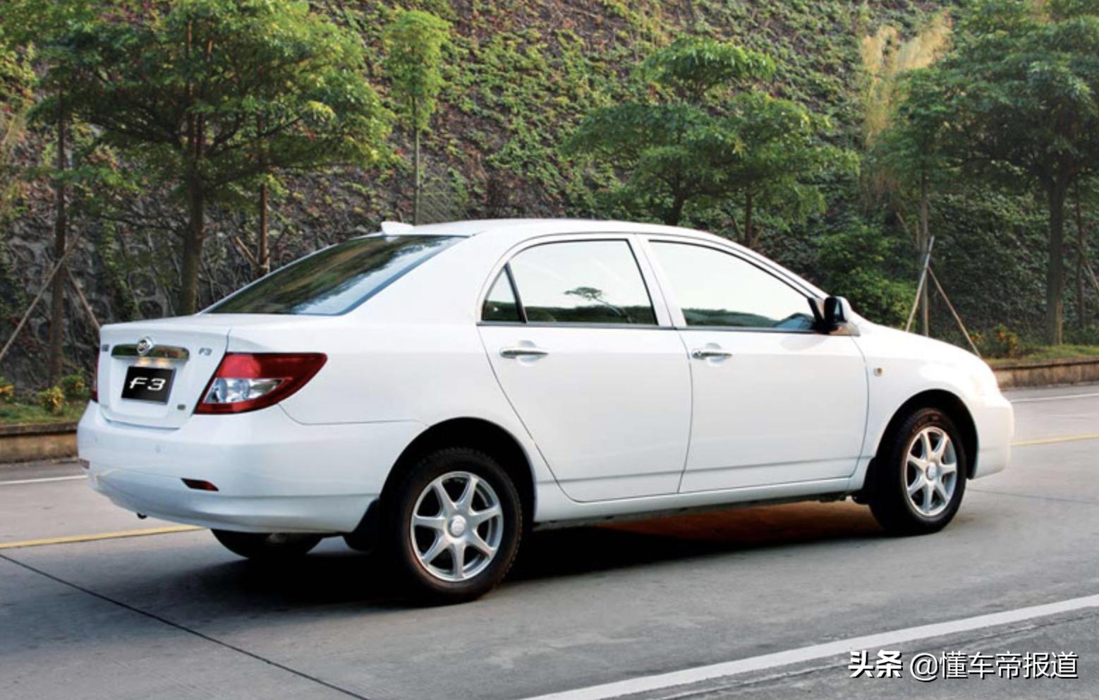 当年的比亚迪f3有多强,新老款比亚迪f3对比相片