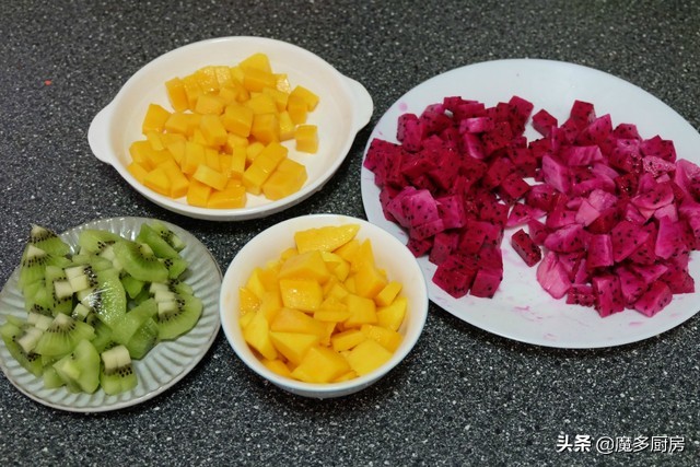 不加蛋糕胚的水果奶油蛋糕做法,8寸戚风奶油蛋糕做法不塌陷