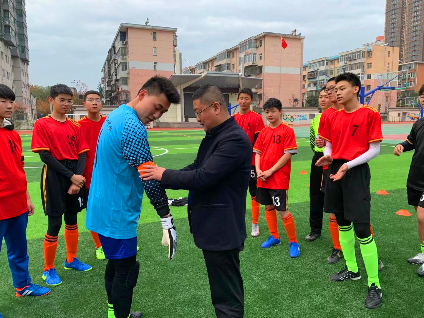 石油中学运动会,中学校园足球联赛