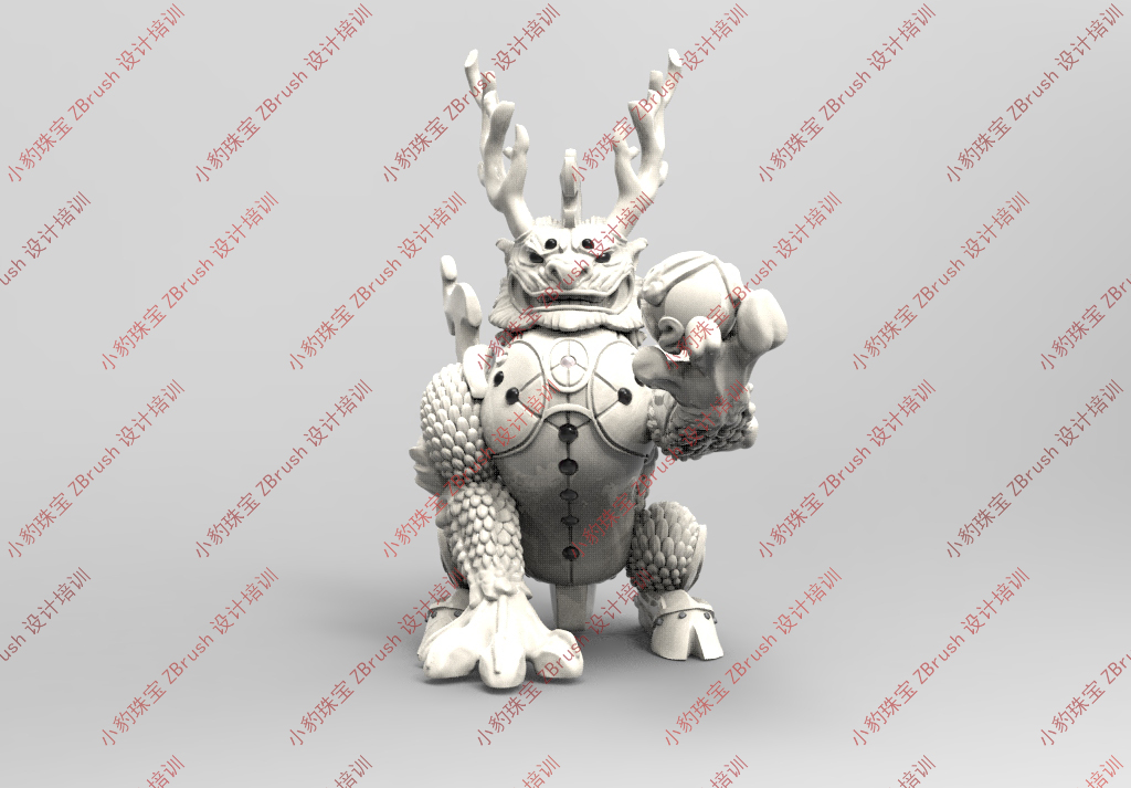 2023zbrush戒指基础教学,小豹珠宝zbrush设计教学