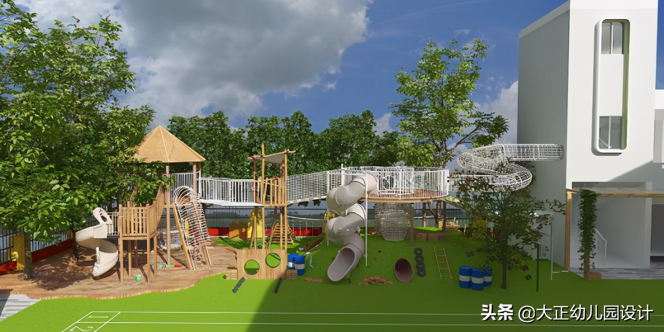 幼儿园户外设计改造,东莞幼儿园户外设计案例