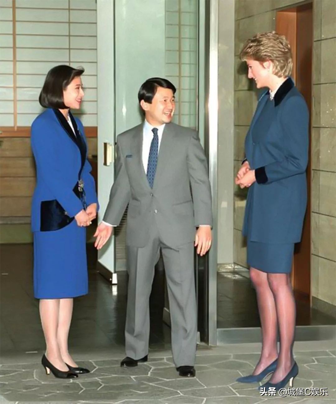 戴安娜和雅子第一次见面,雅子妃和戴安娜1995见面