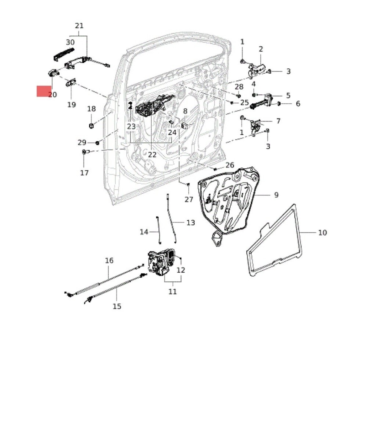 凯迪拉克xt5副驾门锁落锁不回弹,凯迪拉克xt5副驾驶锁块怎么拆