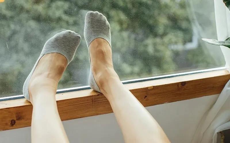 不掉跟的隐形船袜测评,原来真的有不掉跟的船袜