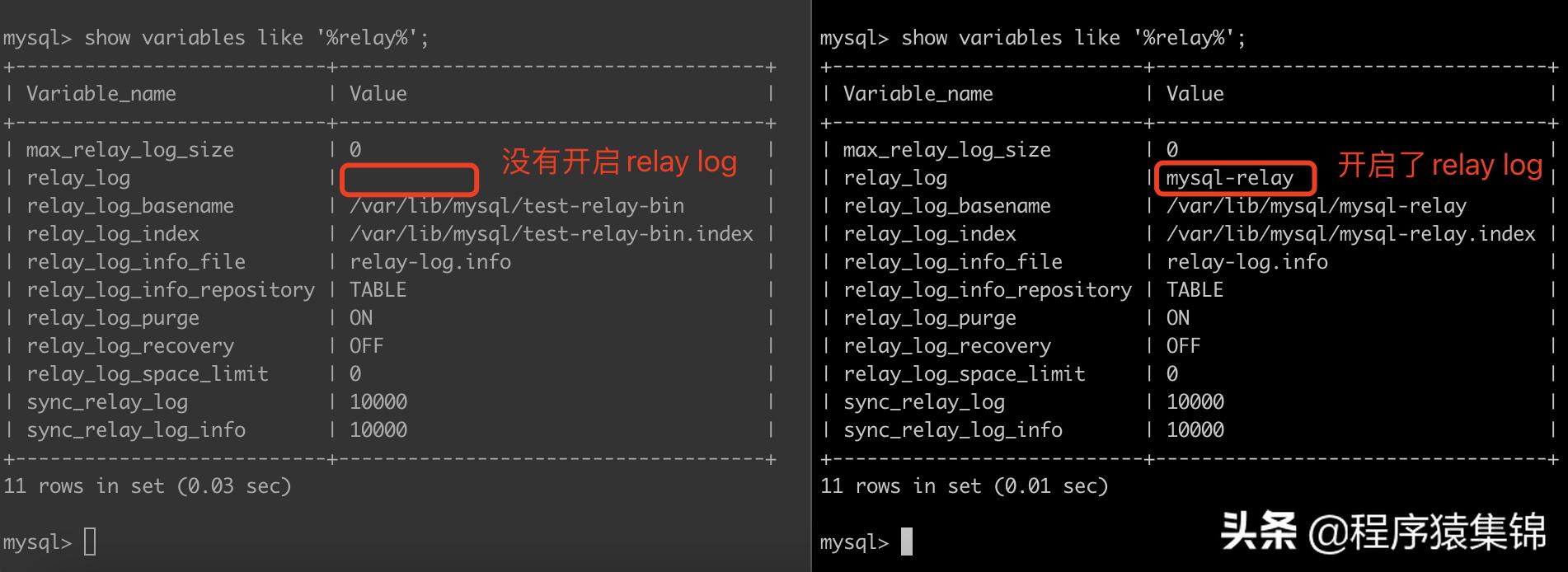 mysql为什么要有relaylog,mysqllog是什么日志