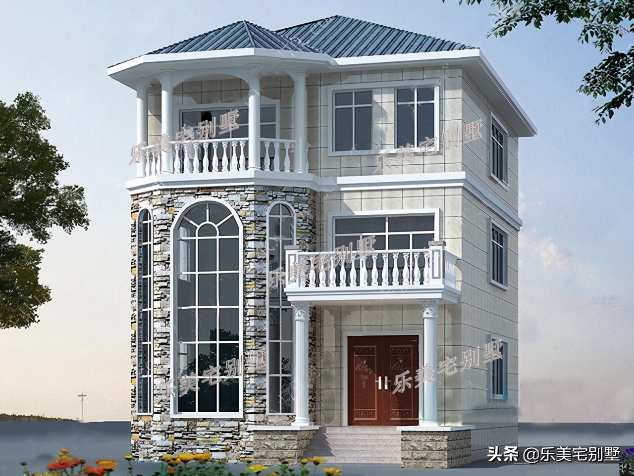 左宽右窄的梯形地基怎么建房,进深长开间窄的地基怎么设计