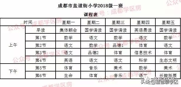 幼儿园课后延时兴趣班课程表,公立小学免费课程