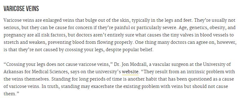 跷二郎腿会血管不通吗,跷二郎腿会影响动脉血流吗