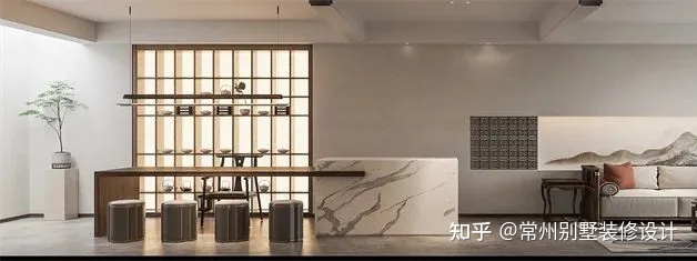 常州别墅装修新中式风格案例赏析 (常州新中式别墅装修实景效果图)