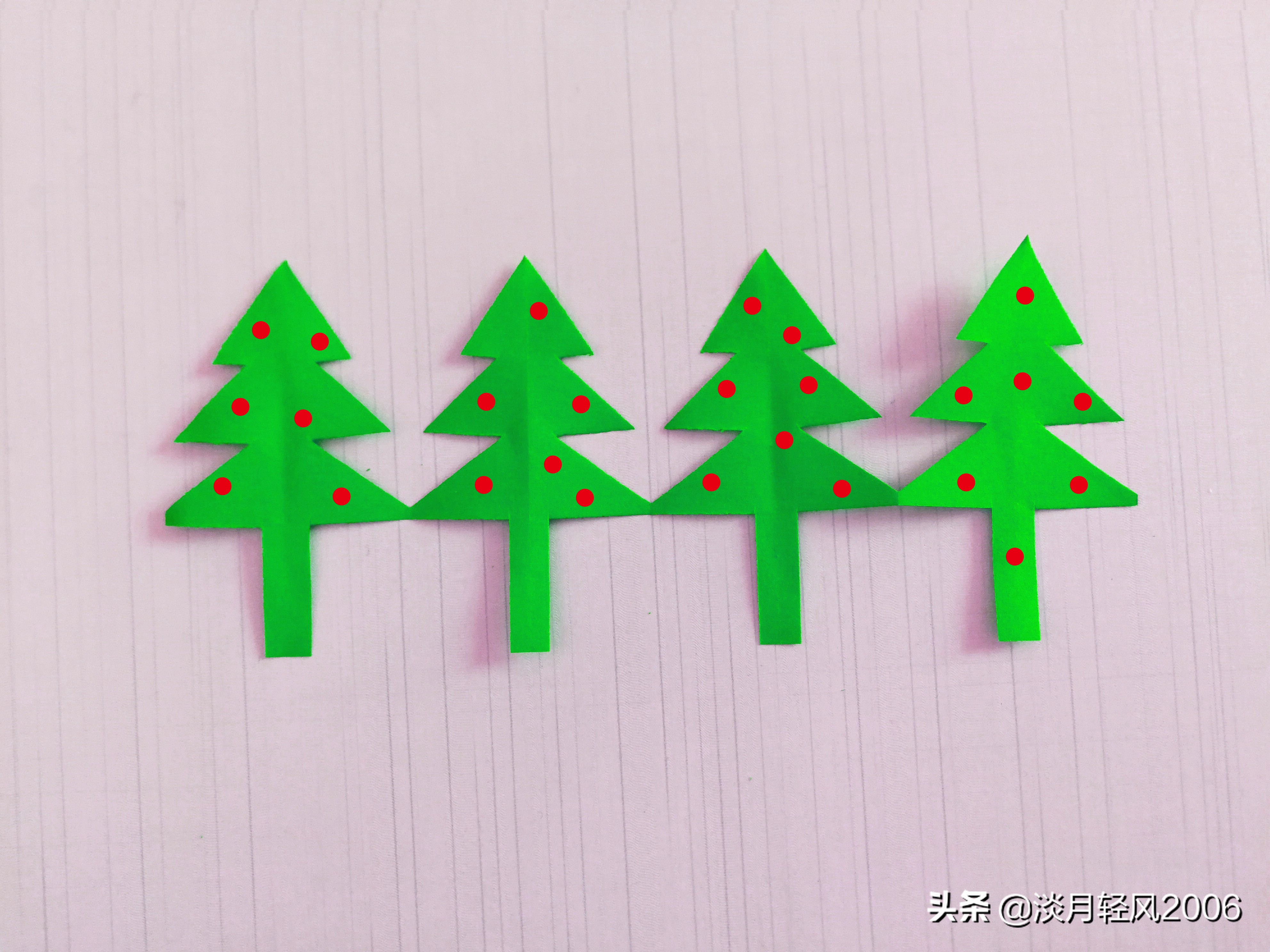 松树对称剪纸图案100种,剪纸手工儿童枫叶详细教程