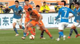 傅明中超名场面,傅明上港鲁能视频