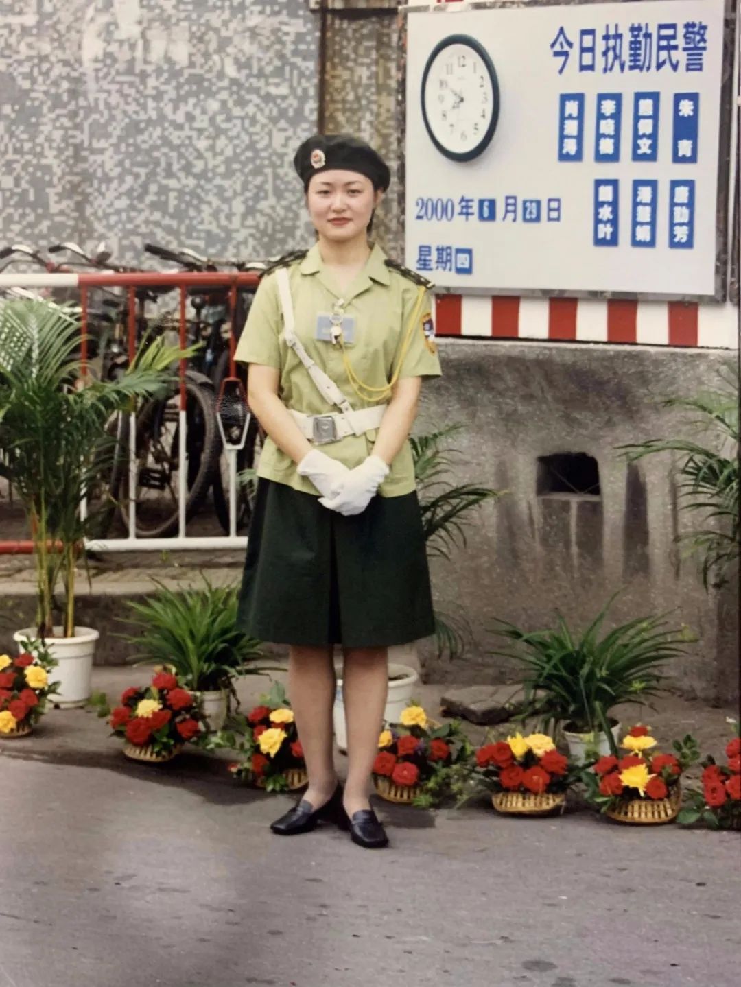 20年的交警,20年警花