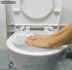 马桶堵了拿保鲜膜封住,马桶堵了怎么用保鲜膜